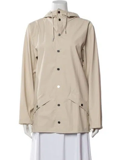 Pre-owned Rains Jacket W/ Tags In Neutrals