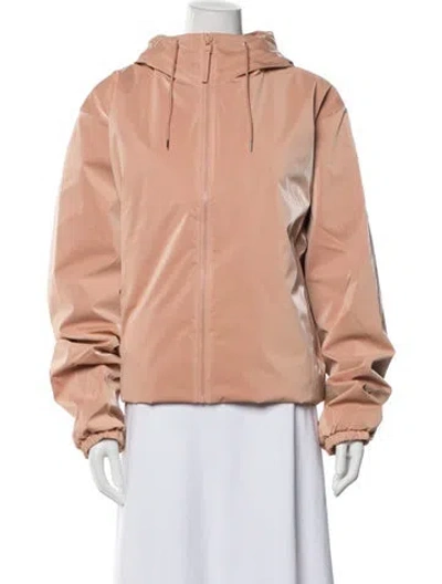 Pre-owned Rains Jacket W/ Tags In Orange