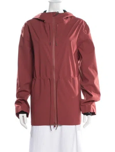 Pre-owned Rains Jacket W/ Tags In Red