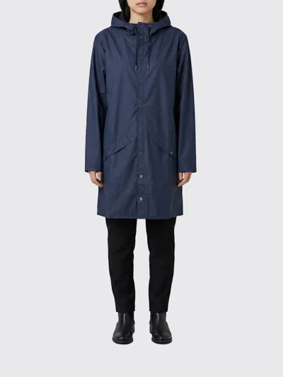 Rains Jacket Woman  In Blue