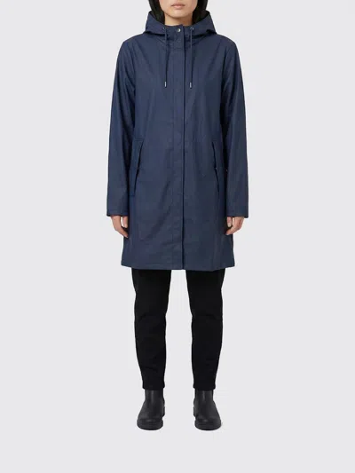 Rains Jacket Woman  In Blue