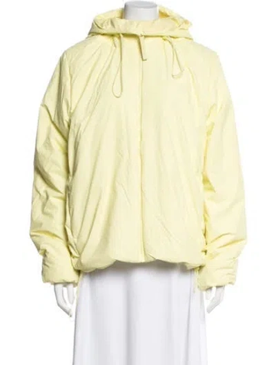 Pre-owned Rains Jacket In Yellow