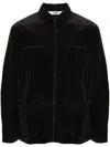 Rains Kano Crinkled-finish Overshirt In Black