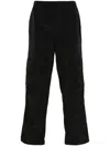 Rains Kano Straight-leg Trousers In Black