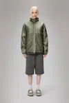 Rains Kauto Insulated Jacket In Green