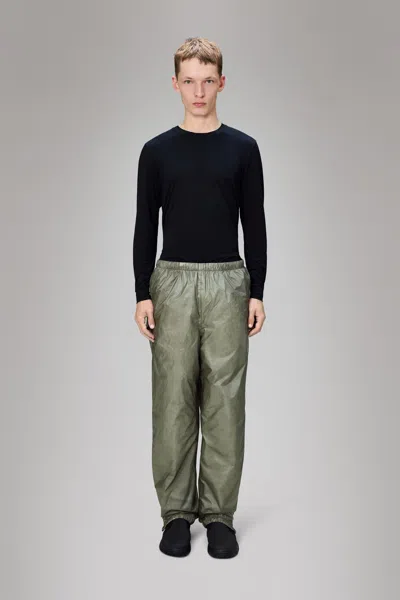 Rains Kauto Insulated Pants Regular In Green