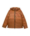 Rains Kevo Puffer Jacket In Brown