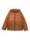 Rains Kevo Puffer Jacket In Brown