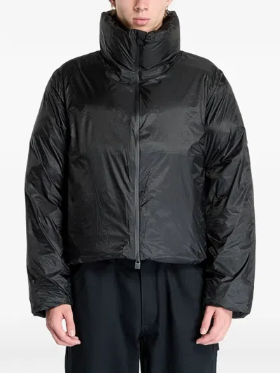Rains Kevo Puffer Jacket In Black