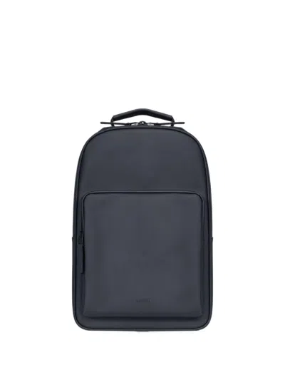 Rains Large Book Daypack Backpack In Blue