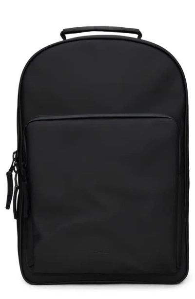Rains Large Book Daypack In Black