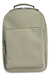Rains Top-handle Front-pocket Backpack In Gray