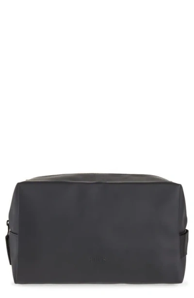 Rains Large Wash Bag In Black