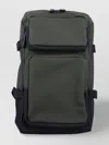 Rains Large Waterproof Rolltop Backpack With Multiple Pockets