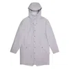 Rains Lightweight Waterproof Long Jacket
