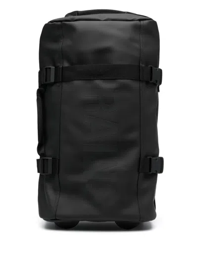 Rains Texel Cabin Logo-print Luggage In Black