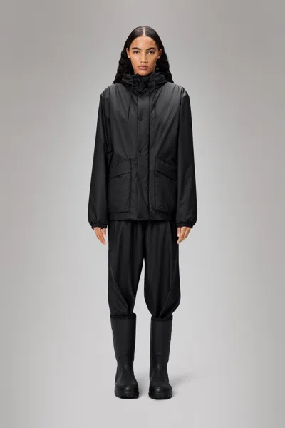 Rains Lohja Insulated Cargo Jacket In Multi