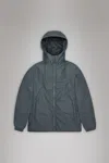 Rains Lohja Insulated Jacket In Blue