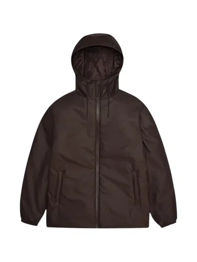 Rains Lohja Insulated Jacket In Brown