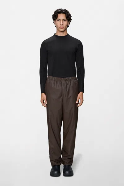 Rains Lohja Insulated Pants In Bark