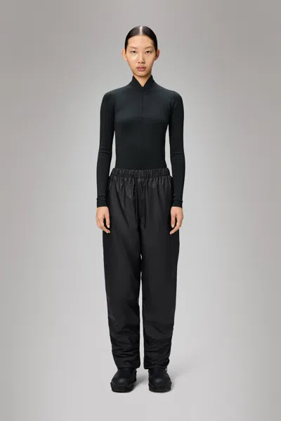Rains Lohja Insulated Trousers In Black