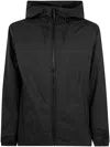 Rains Men's Lohja Long Jacket Rain-coat In Black  