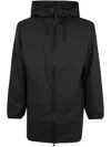 Rains Men's Lohja Long Jacket Rain-coat In Black