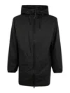 Rains Men's Lohja Long Jacket Rain-coat In Black