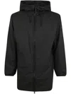 Rains Men's Lohja Long Jacket Rain-coat In Black