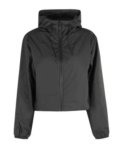 Rains Lohja Short Insulated Jacket In Black