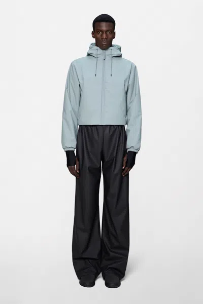 Rains Lohja Short Insulated Jacket In Blue