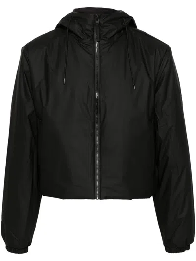 Rains Lohja Short Jacket In Black