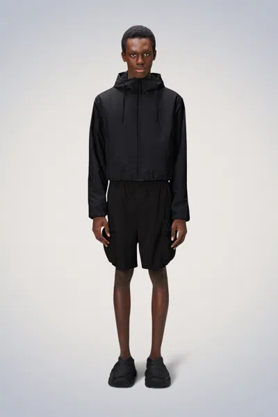 Rains Lohja Short Jacket In Black