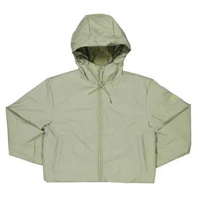 Rains Lohja Short Jacket In Green