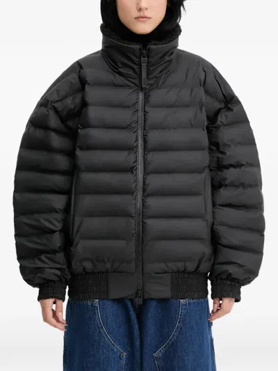 Rains Lohja W3t2 Quilted Padded Jacket In Black