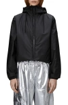 Rains String W Jacket In Black