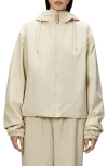 Rains Lohja Water Resistant Insulated Rain Jacket In Neutral