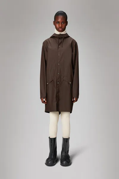 Rains Long Jacket In Frame