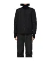 Rains Long Sleeve Jacket In Black