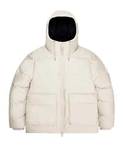 Rains Long-sleeved Cotton-padded Jacket In Neutral