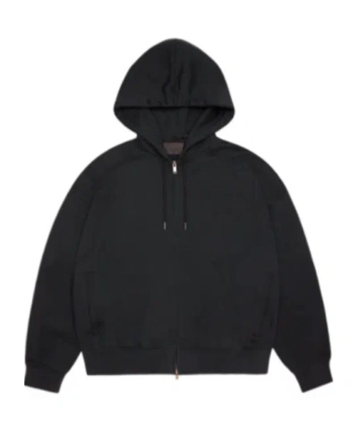 Rains Long-sleeved Sweatshirt In Black