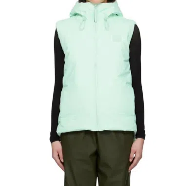 Rains Loop Waterproof Vest In Mineral In Green