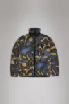 Rains Male Yermo Fleece Jacket In Multi