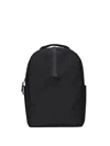 Rains Waterproof Clip Front Backpack In Black