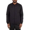 Rains Banja Quilted Liner Bomber Jacket In Black