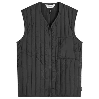Rains Men's Black Banja Quilted Liner Vest