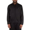 Rains Sintra Zip-up Sweatshirt In Black