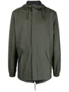 Rains Men's Fishtail Jacket In Green