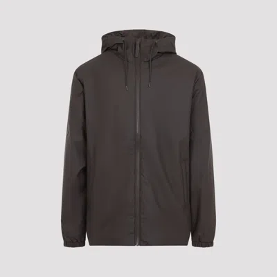 Rains Men's Insulated Polyester Jacket In Brown