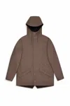 Rains Men's Jacket  12010 110 Shade In Brown